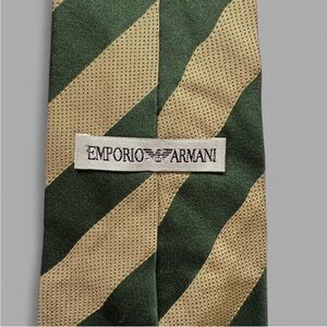 Vintage 90’s Emporio Armani Made In Italy 100% Silk Tie